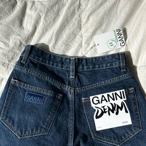 Ganni Blue Denim Jeans